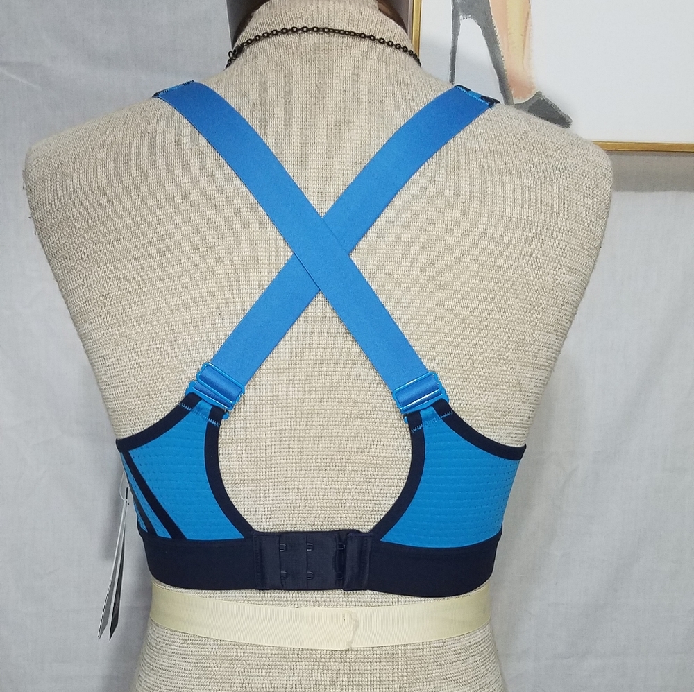 ADIDAS STRONGER DU3853 RACER SPORTS BRA TOP - Picture 4 of 12